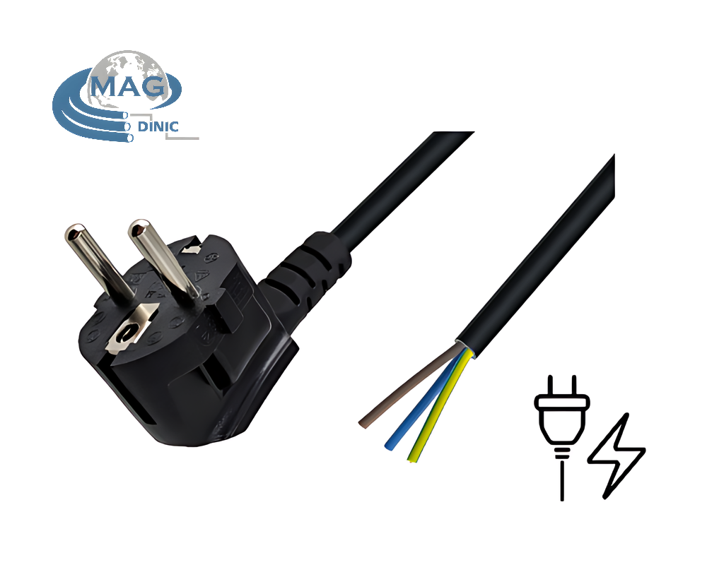 Netzkabel mit offenen Ende